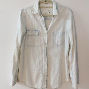 [rag&bone] washed denim shirt